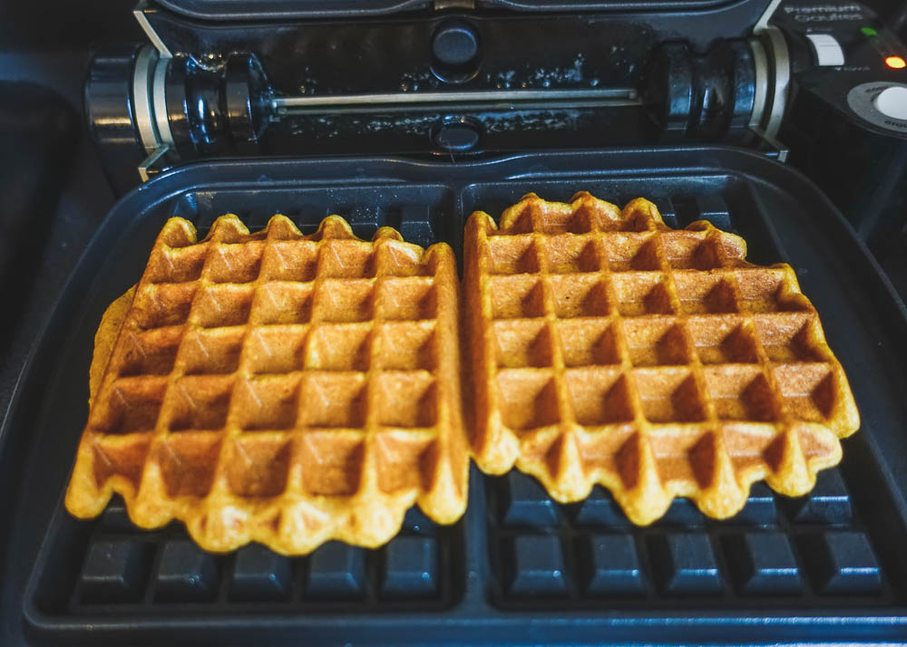 gaufre patate douce