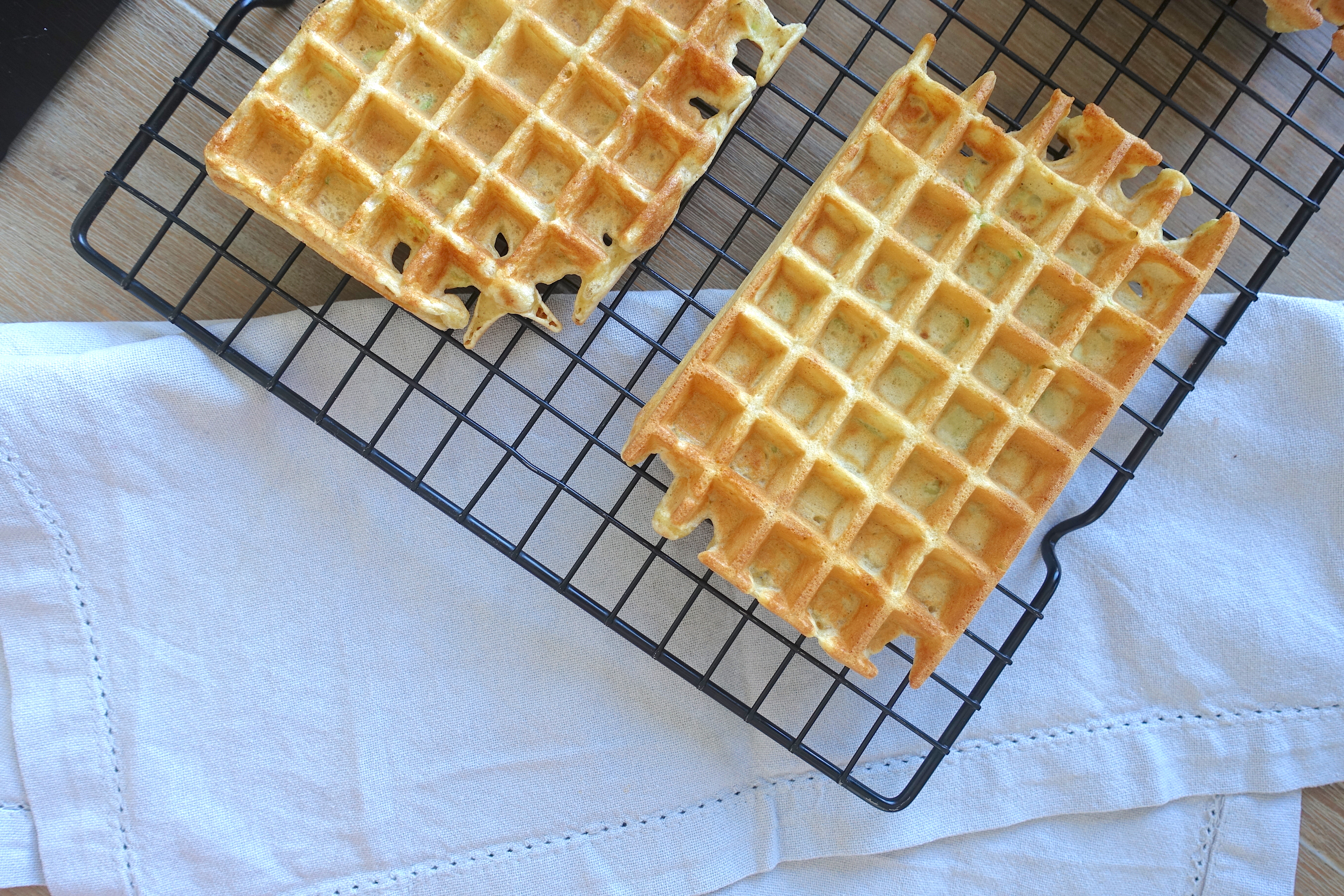 Gaufre courgettes