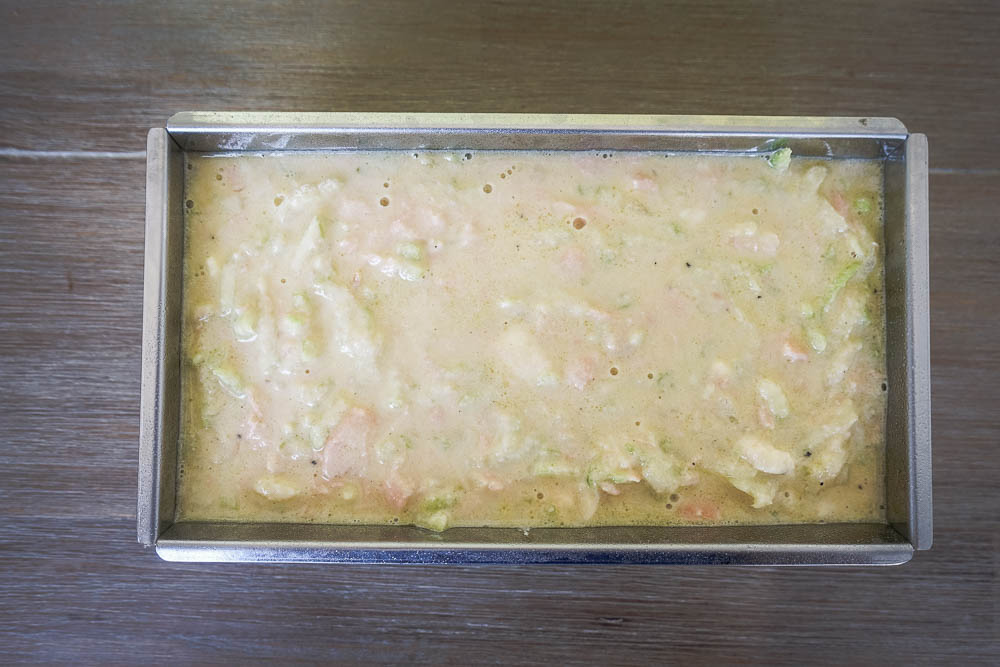 cake courgettes saumon