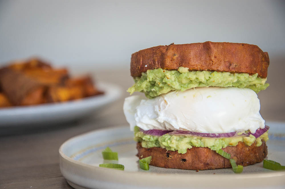 Burger patate douce