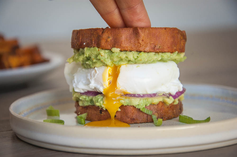 Burger patate douce