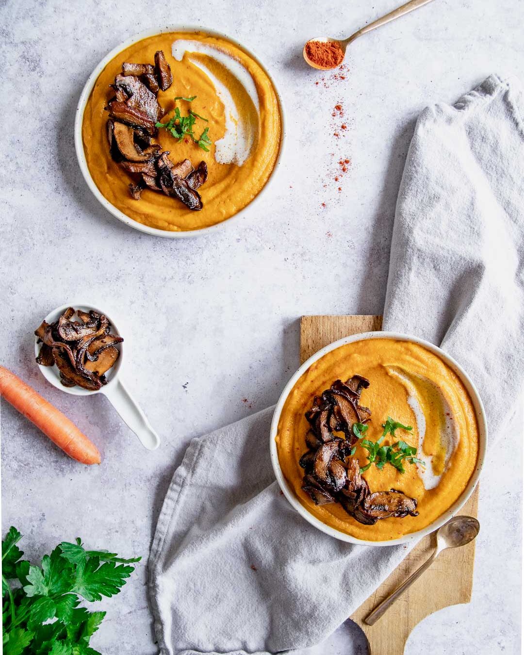 purée-carottes Photographe culinaire soupe