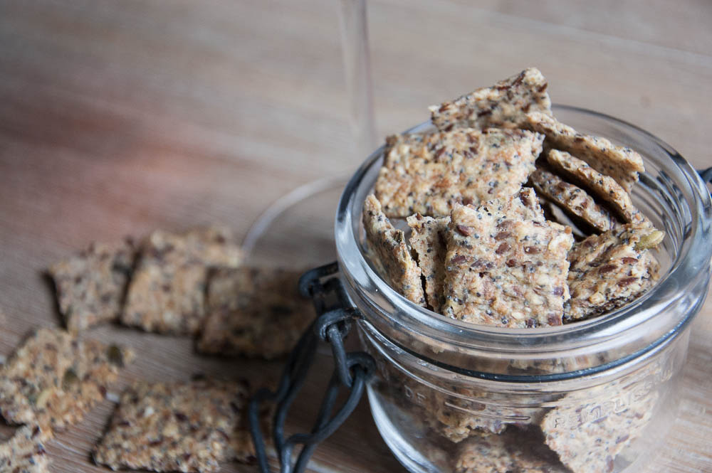 Crackers aux graines pour l’apéro