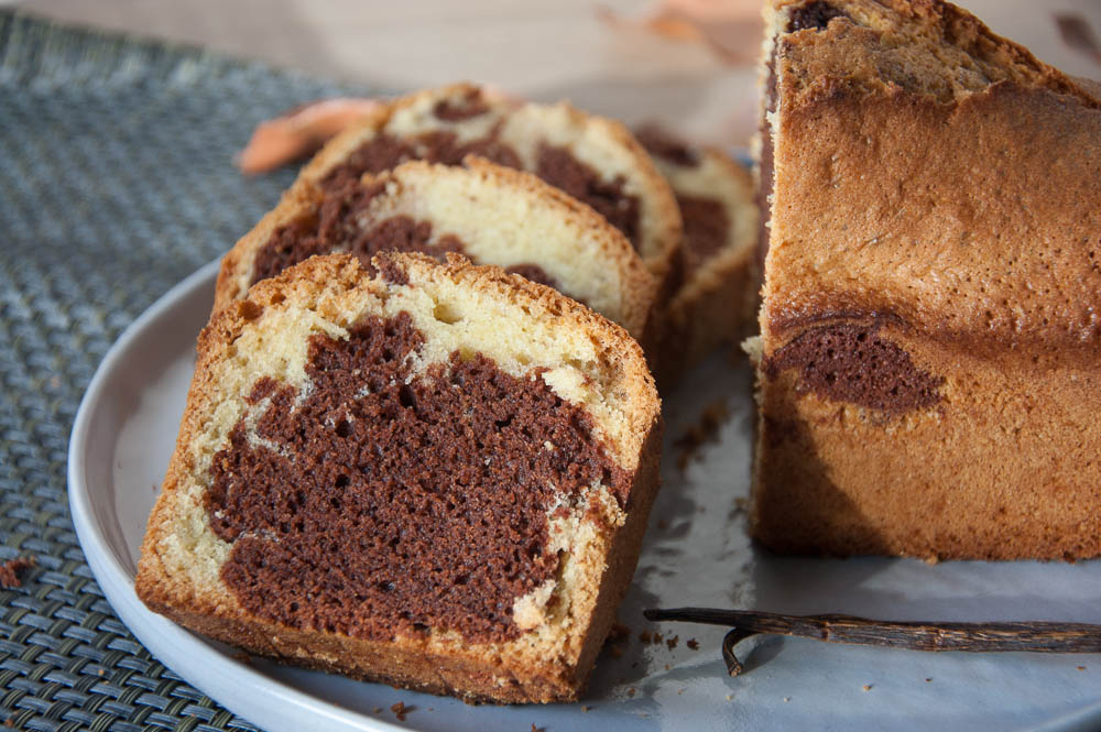 Le gâteau marbré ou savane maison